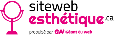Conception web pour Ésthéticienne- Géant du web